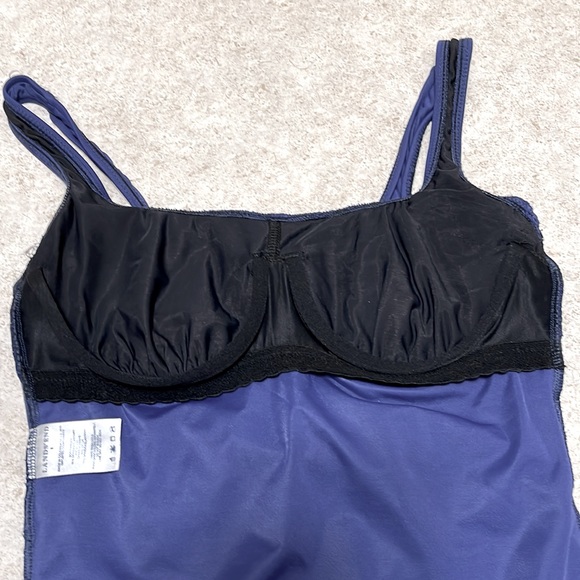 Lands' End Women's One Piece Swimsuit - Navy - Picture 7 of 9